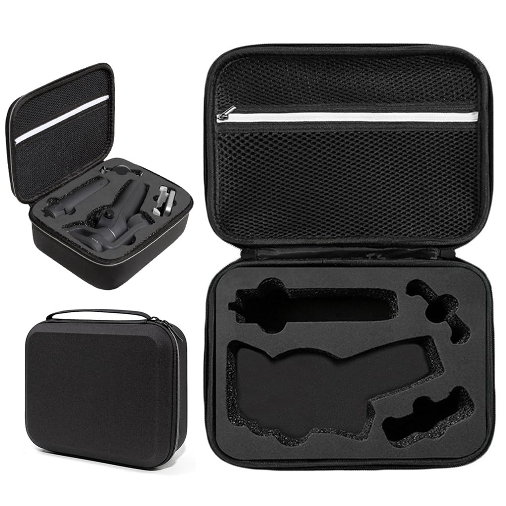 ZORBES Storage Bag for DJI Osmo Mobile 6, Travel Carrying Case for DJI OSMO 6, Hard Shell Portable Case Phone Stabilizer for DJI OM6 Handheld Smartphone Gimbal Stabilizer Accessories, Not Include DJI OSMO 6 ZORBES Storage Bag for DJI Osmo Mobile 6, Travel Carrying Case for DJI OSMO 6, Hard Shell Portable Case Phone Stabilizer for DJI OM6 Handheld Smartphone Gimbal Stabilizer Accessories, Not Include DJI OSMO 6